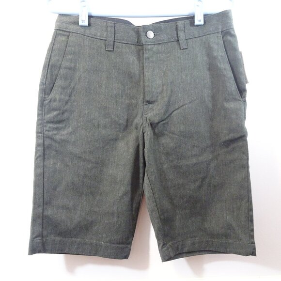 Volcom Shorts Men's 29 Vmonty Stretch Charcoal Gray NWT - Picture 1 of 9
